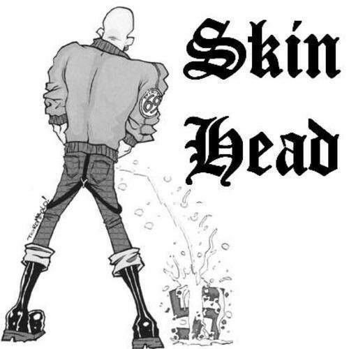 Эскизы скинхедов