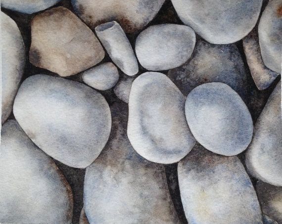 Текстуры Камея Акварельные