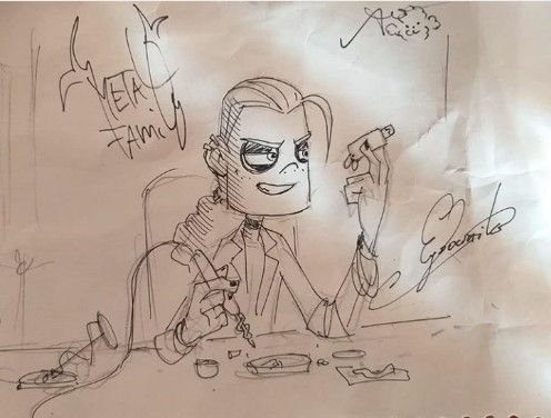 Вики скетчи метал Фэмили