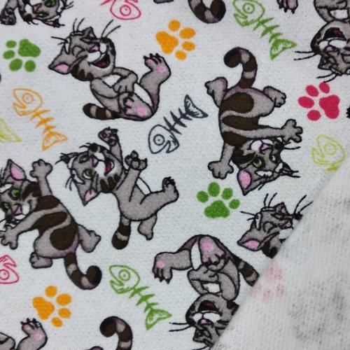 Футер с цветочным принтом