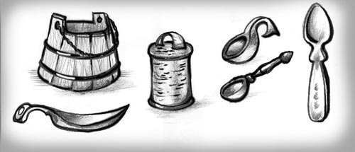 Посуда славян древней Руси