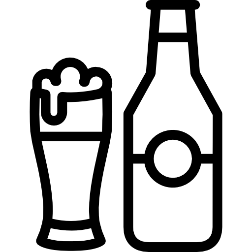 Бутылка пива иконка