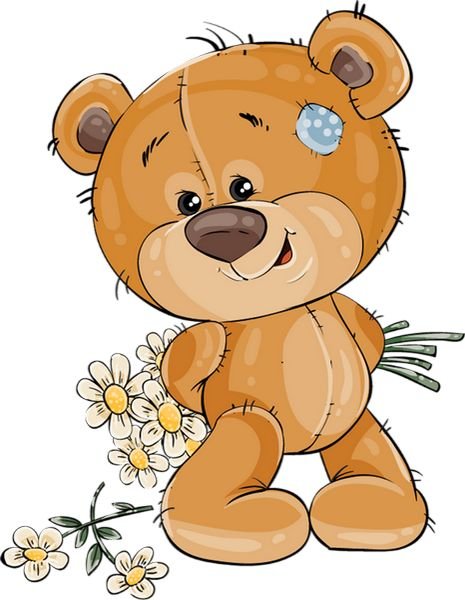 Медвежонок мультяшный