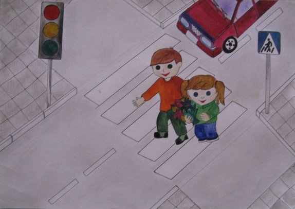 Коллаж по дорожной безопасности