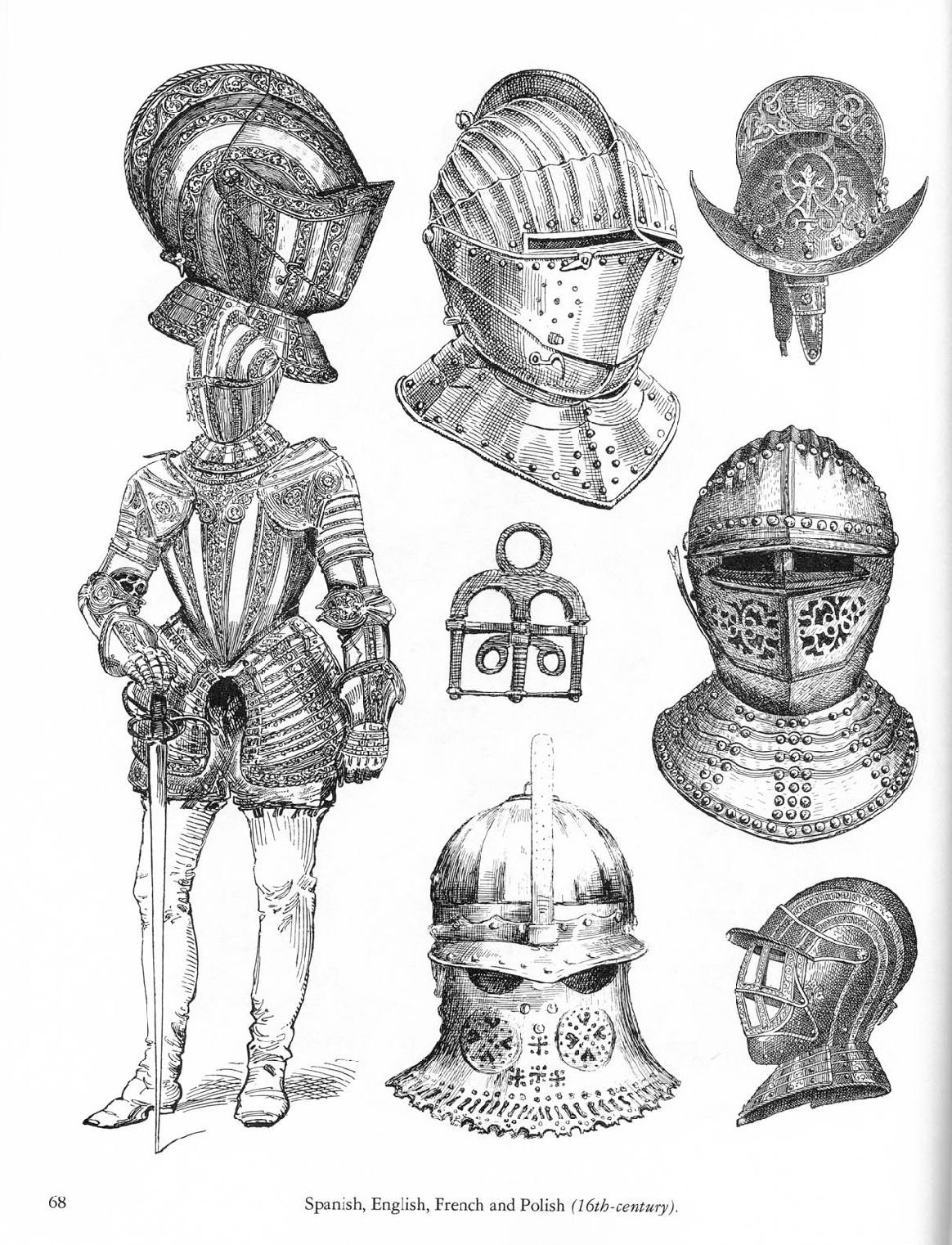 цветные картинки рыцарской головы в шлеме