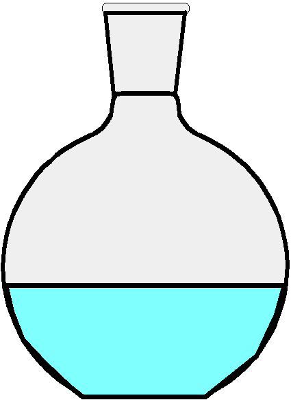 Плоскодонная колба рис