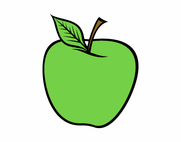 Яблоко рисунок для детей