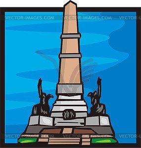 Монумент дружбы Уфа рисунок