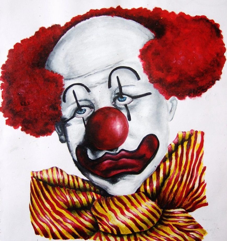 Бабка клоун. Клоун. Грим клоуна. Портрет клоуна. Грустный клоун.