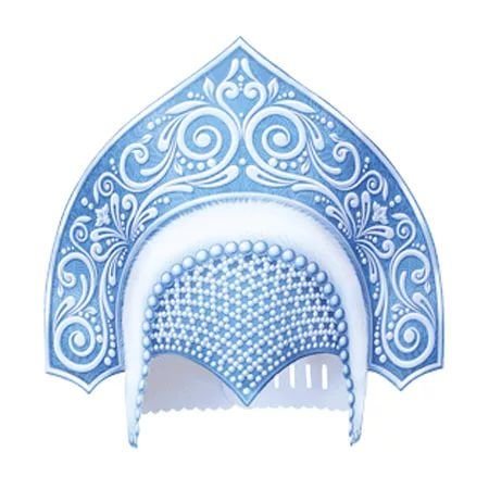 Кокошник русский рисунок (42 фото)