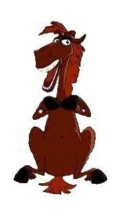 Конь Юлий в полный рост