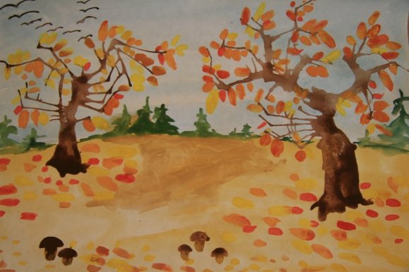 Рисунок осень