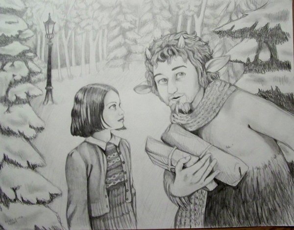 Люси Нарния иллюстрации