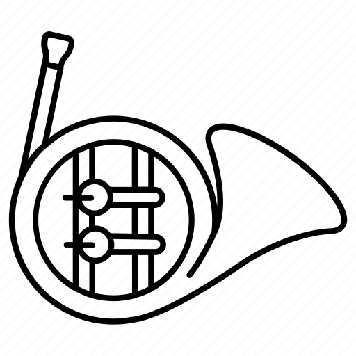 Валторна раскраска