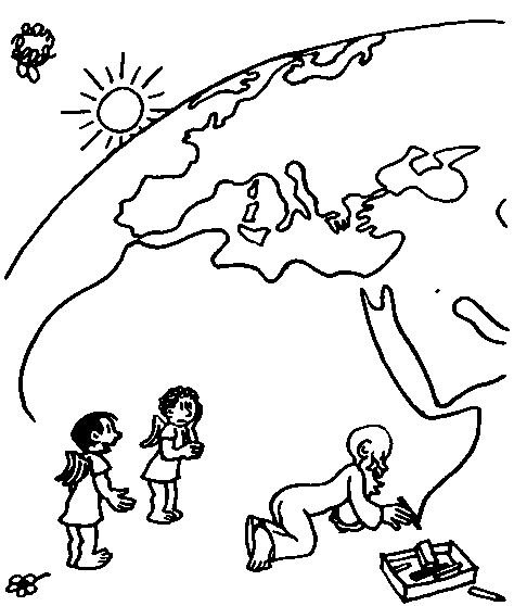 Карикатуры Эффеля по Библии