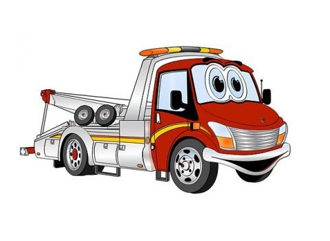 Эвакуатор мультяшный