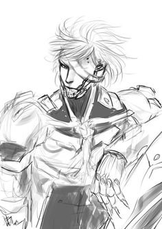 Райден Манга метал Гир