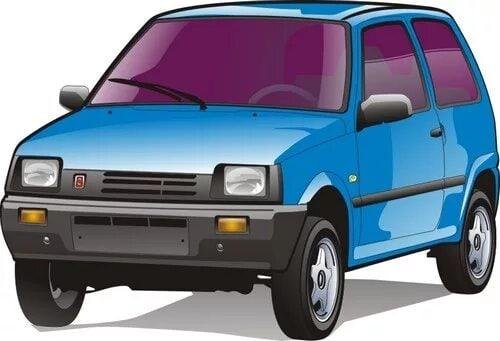 Лада ВАЗ 1111 Ока раскраска