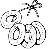 Раскраски бублики баранки