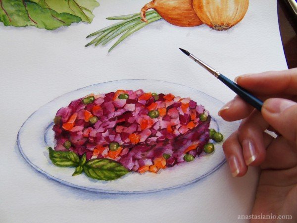 Винегрет рисунок