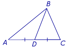 Изображение Медианы треугольника