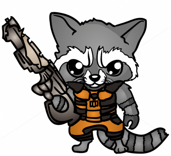 Стражи Галактики Чиби ракета