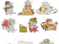 Кот Басик иллюстрация