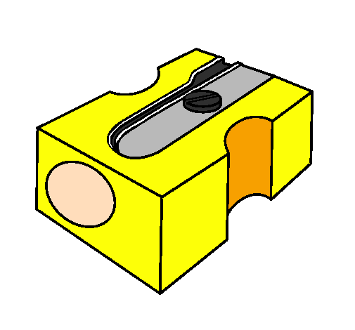 Точилка для карандашей вектор