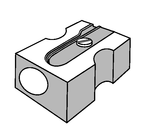Раскраска точилка для карандашей