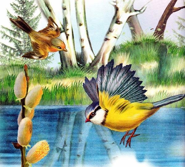 Бианки Синичкин календарь Весна