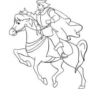 Царевич Елисей на коне