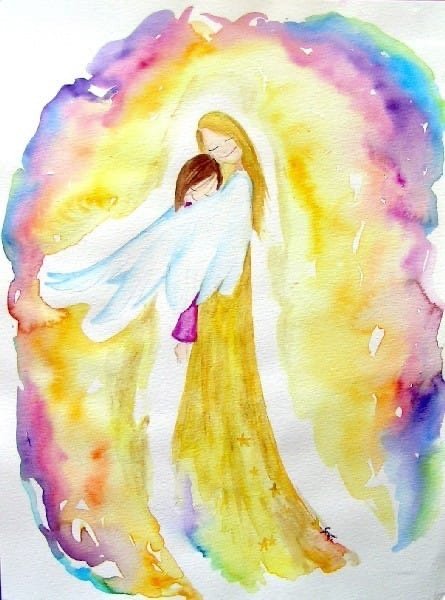 Ангел рисунок для детей