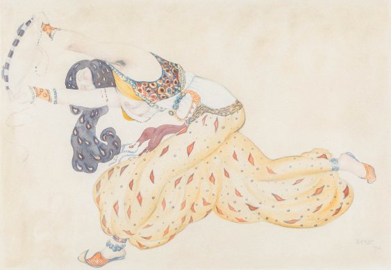 Григ танец Анитры иллюстрация