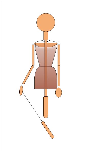 Верховые куклы на гапите