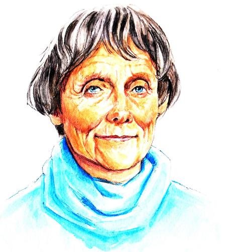 Астрид Линдгрен рисунок