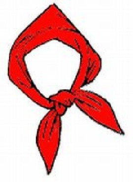 Галстук пионера вектор