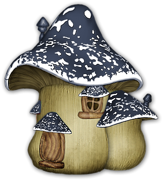 Домики грибочки