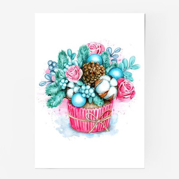 Зимний букет Графика