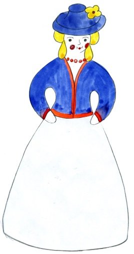 Народный промыслы России Дымковская игрушка раскрашивать