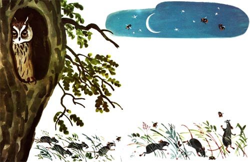 Сова Виталий Бианки старик