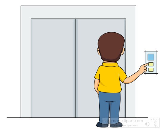 Лифт мультяшный