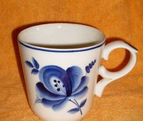 Роспись Гжель для детей чашка