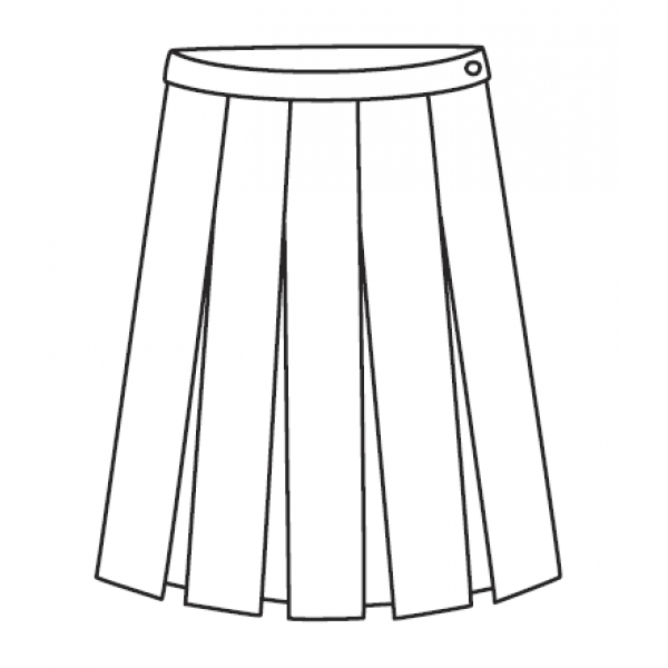 Эскиз школьной юбки