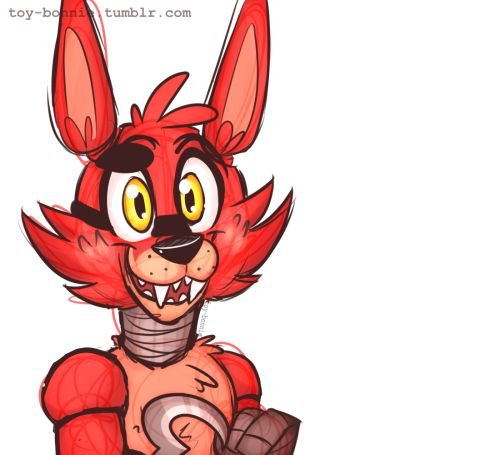 ФНАФ , нарисов Фокси