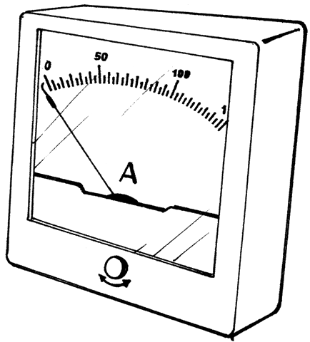 Амперметр стрелочный чертеж
