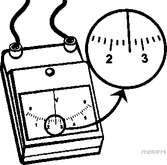 Вольтметр схематично
