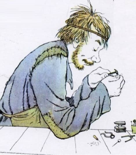 Иллюстрации к Левше Лескова