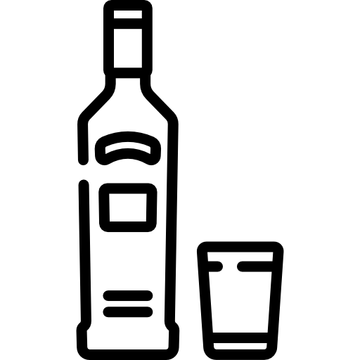 Водка трафарет