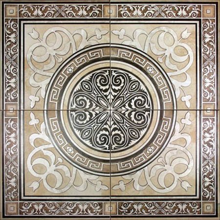 Керамогранит декор панно розон