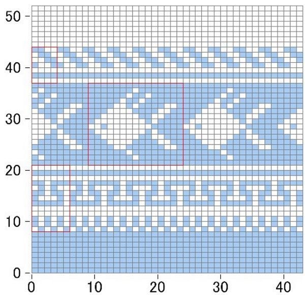 Жаккард рыбы